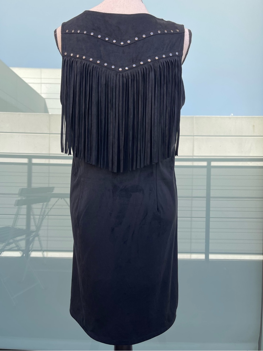 IDYLLWIND QUEEN OF COUNTRY FRINGE MINI DRESS Large - Picture 4 of 10